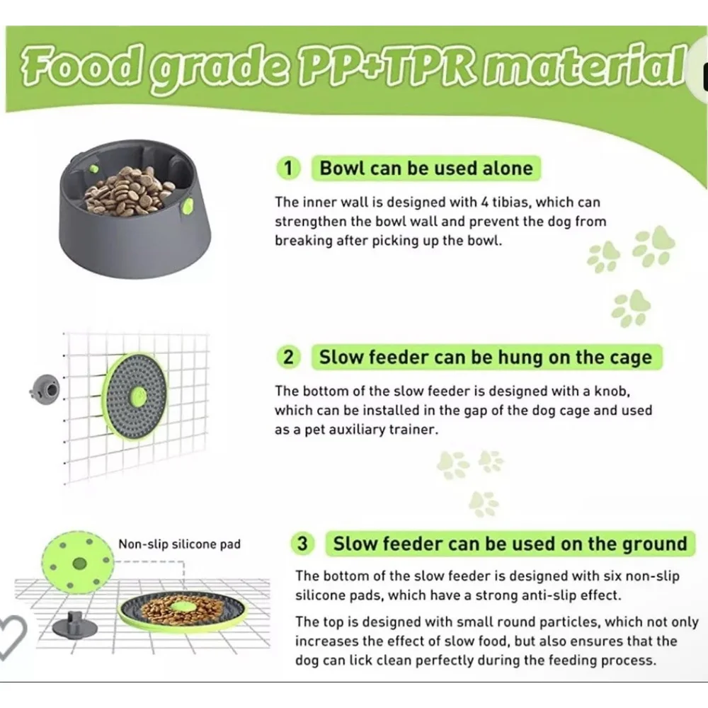 Multi Purpose Dog Feeder Toy For Slow Feeding Animal Training New NIB